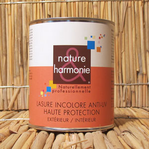 Lasure incolore extérieur anti-UV